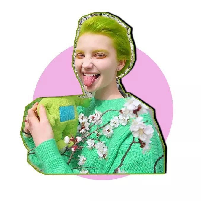 你这辈子不敢染的发色，她全都帮你试了一遍！