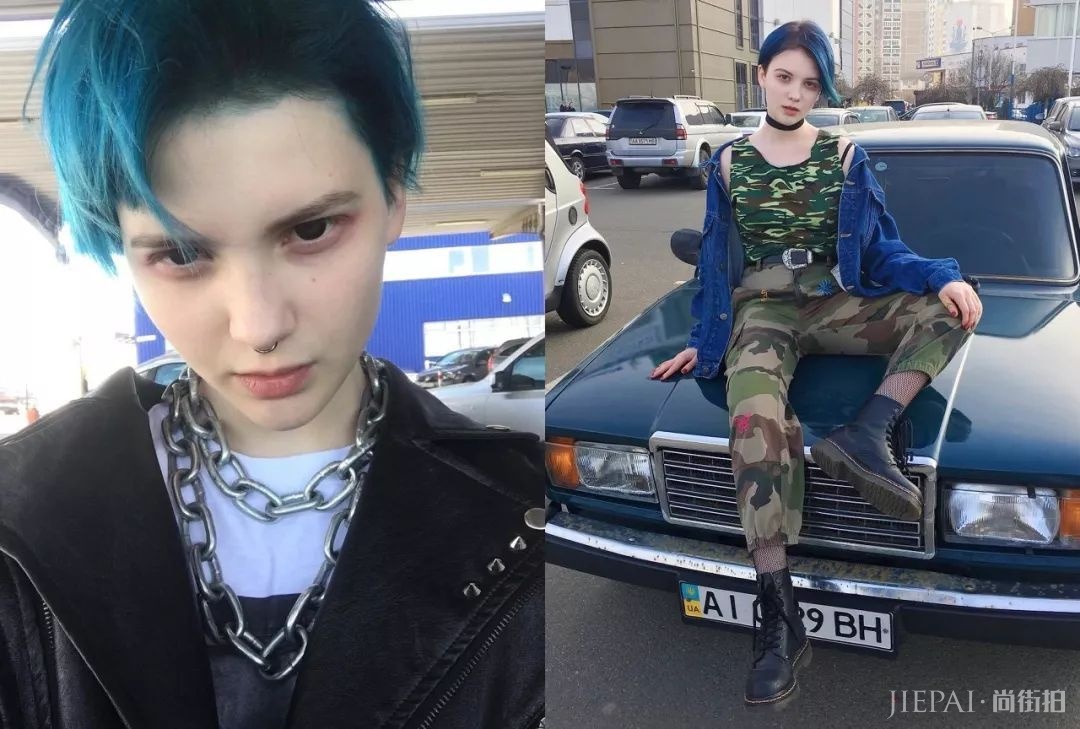 你这辈子不敢染的发色，她全都帮你试了一遍！