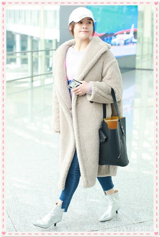 袁姗姗整理家务不行,可其实她在穿搭上还是非常有水平的