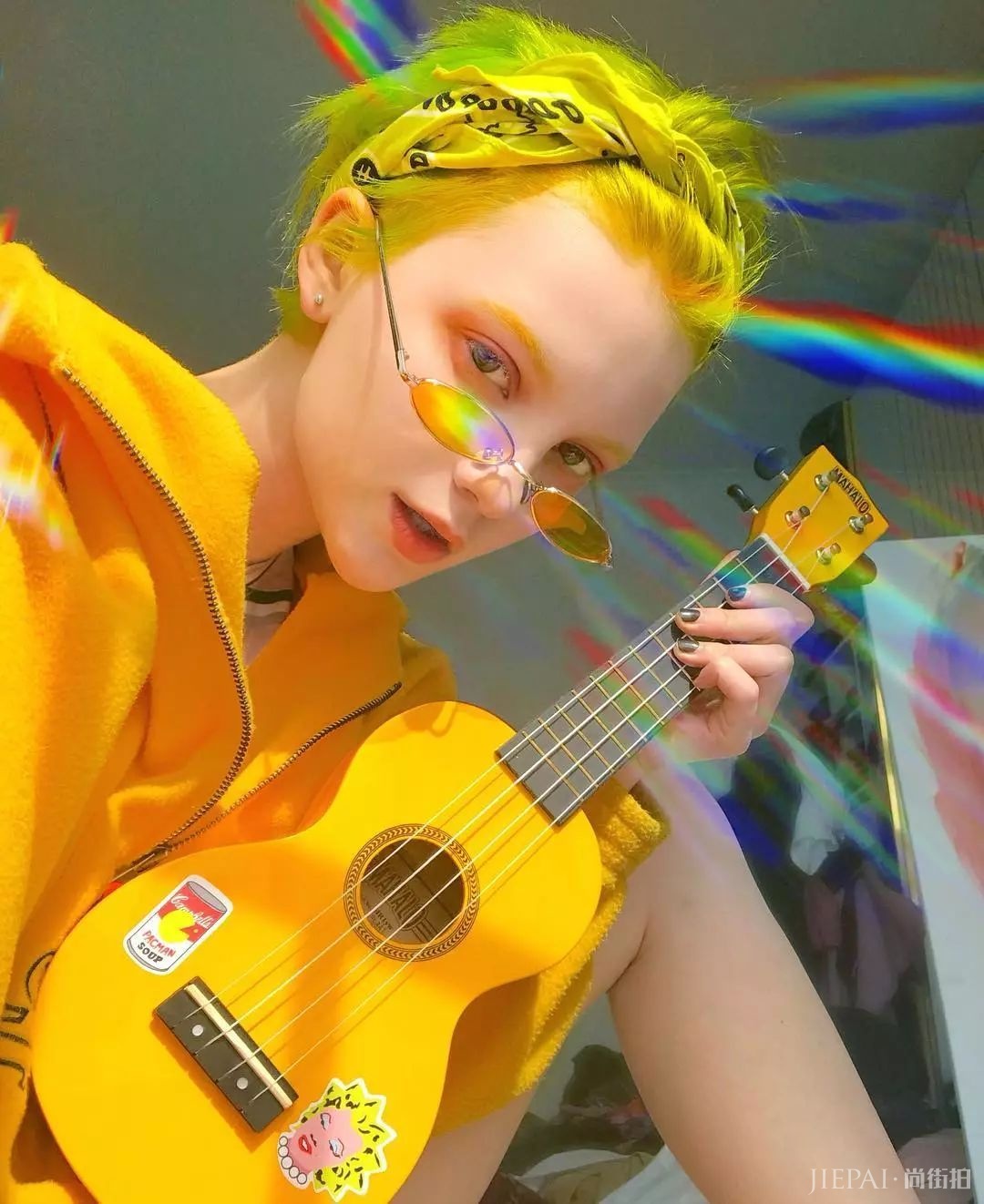 你这辈子不敢染的发色，她全都帮你试了一遍！