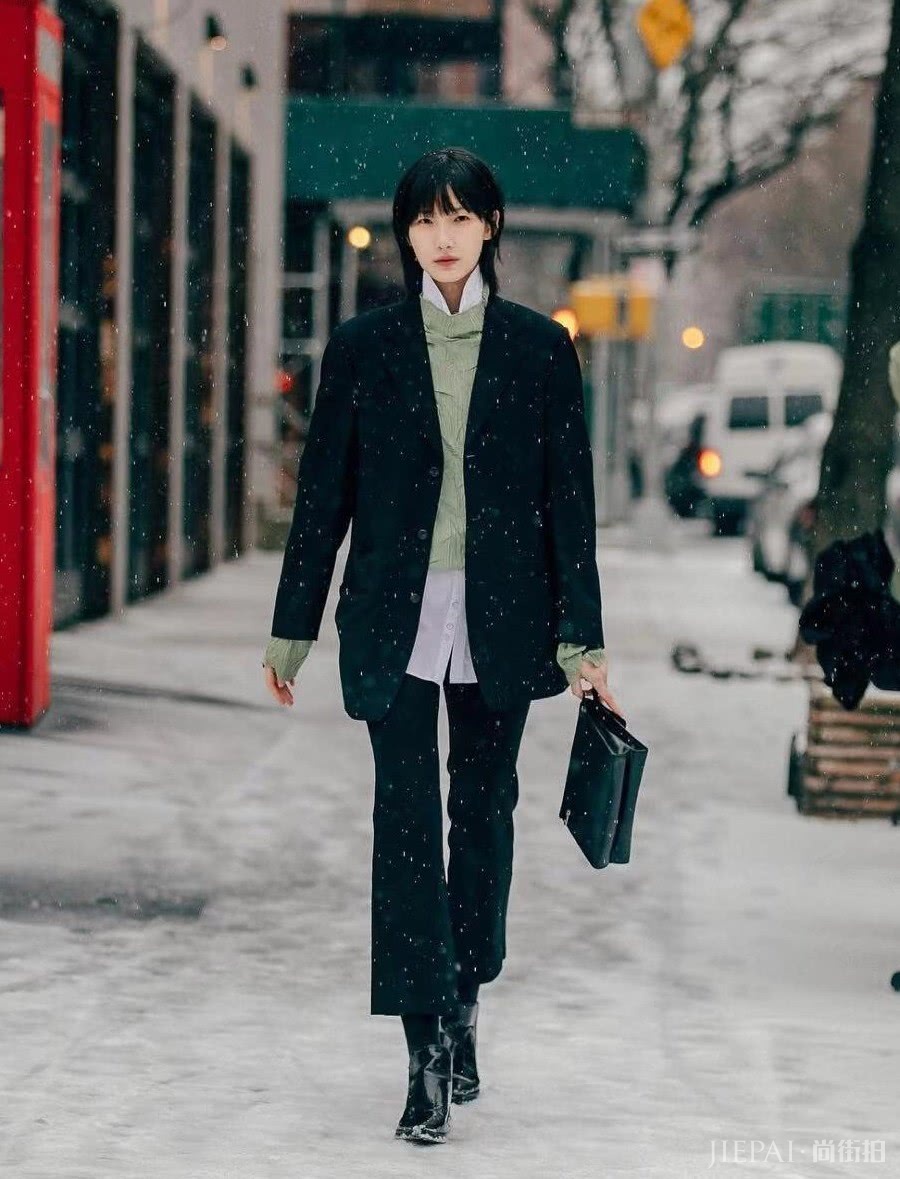 纽约时装周街拍，瘦才是时尚亮点！