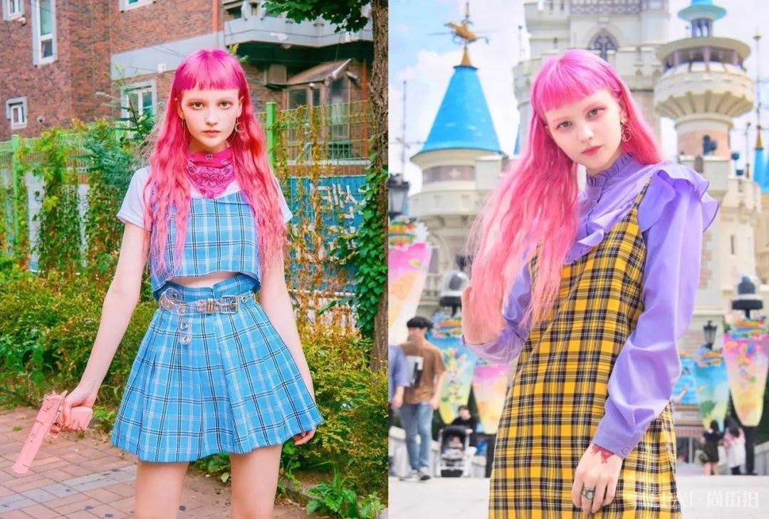 你这辈子不敢染的发色，她全都帮你试了一遍！