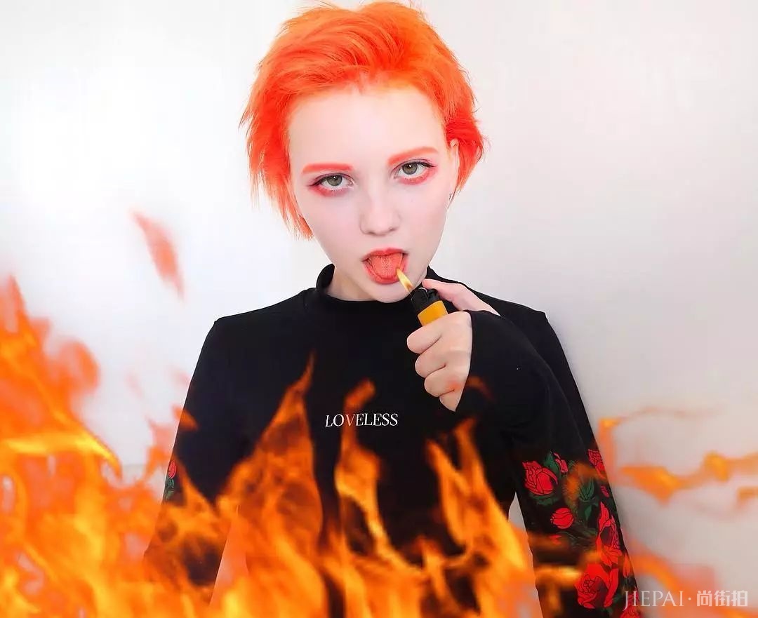 你这辈子不敢染的发色，她全都帮你试了一遍！