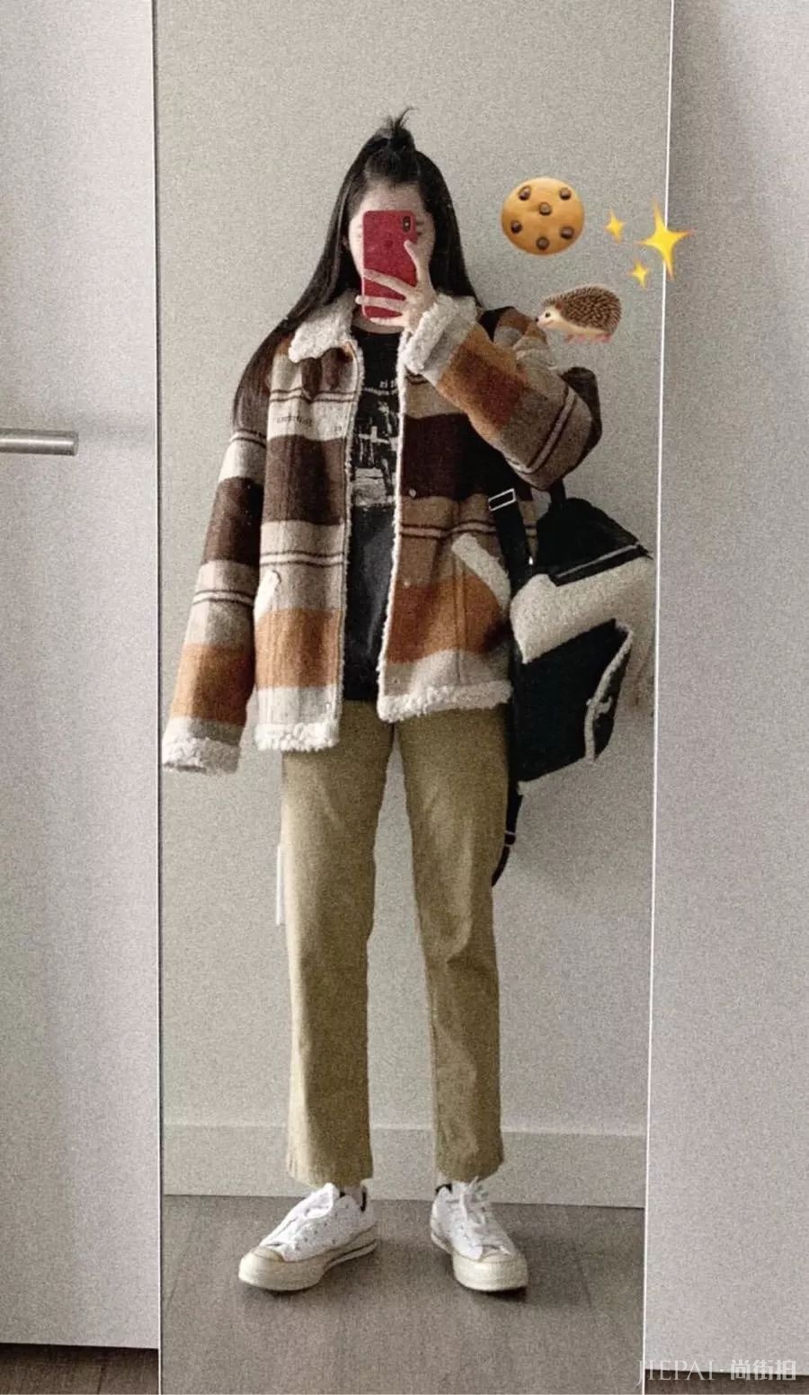 欧阳娜娜穿卫衣牛仔裤一身运动风,真好看!
