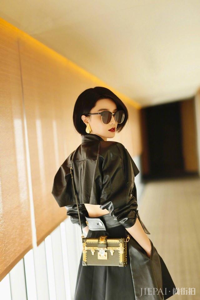 范冰冰瘦身成功短发超级惊艳