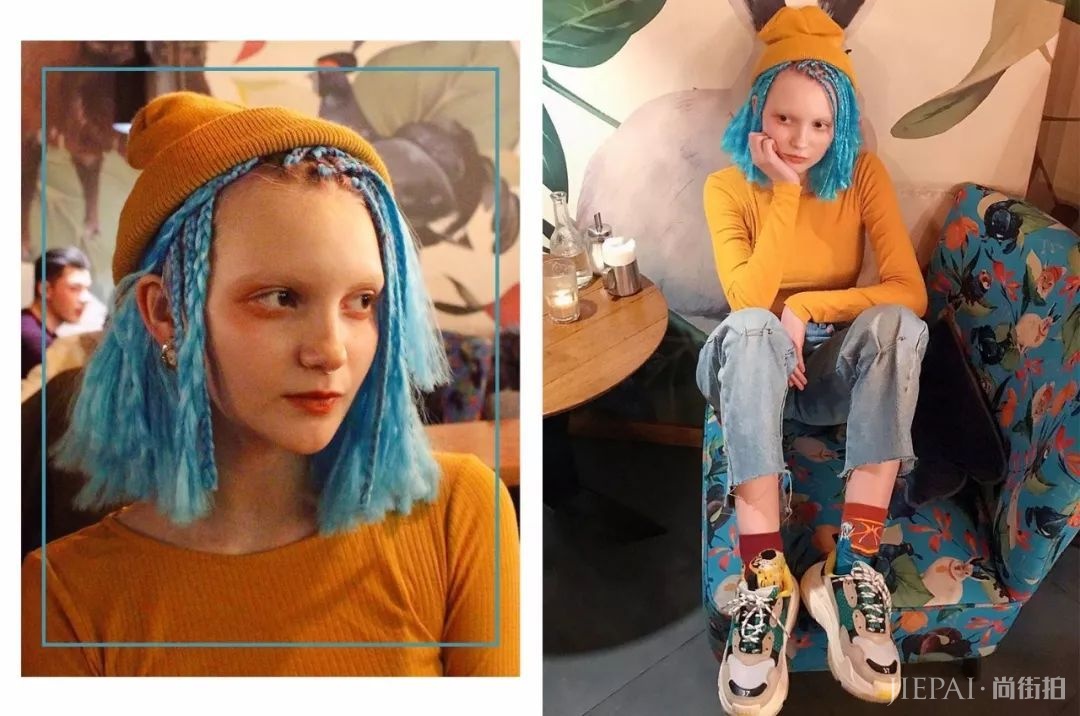 你这辈子不敢染的发色，她全都帮你试了一遍！