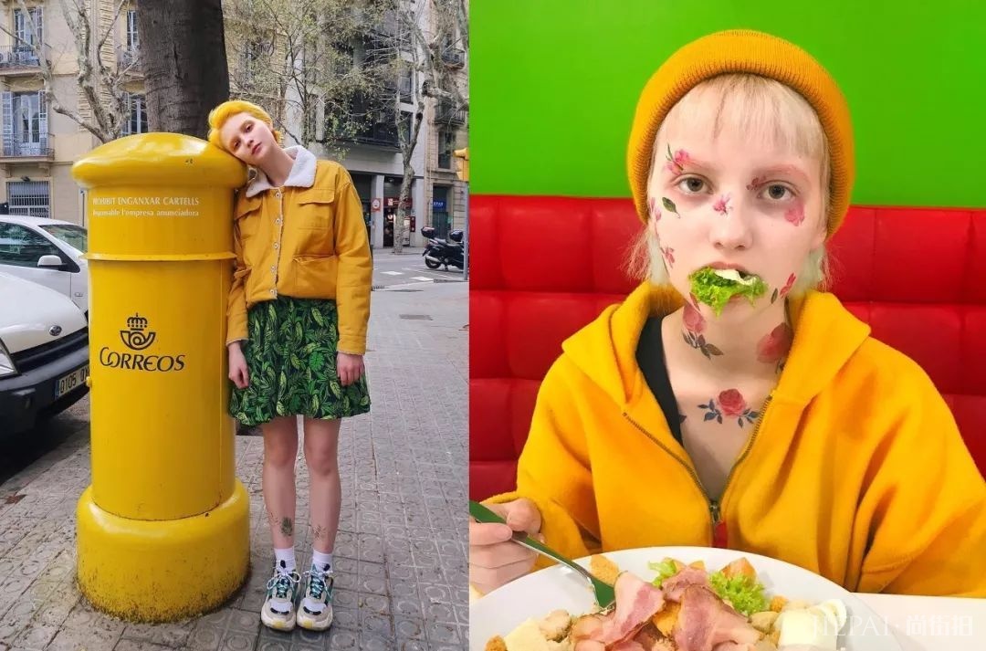 你这辈子不敢染的发色，她全都帮你试了一遍！