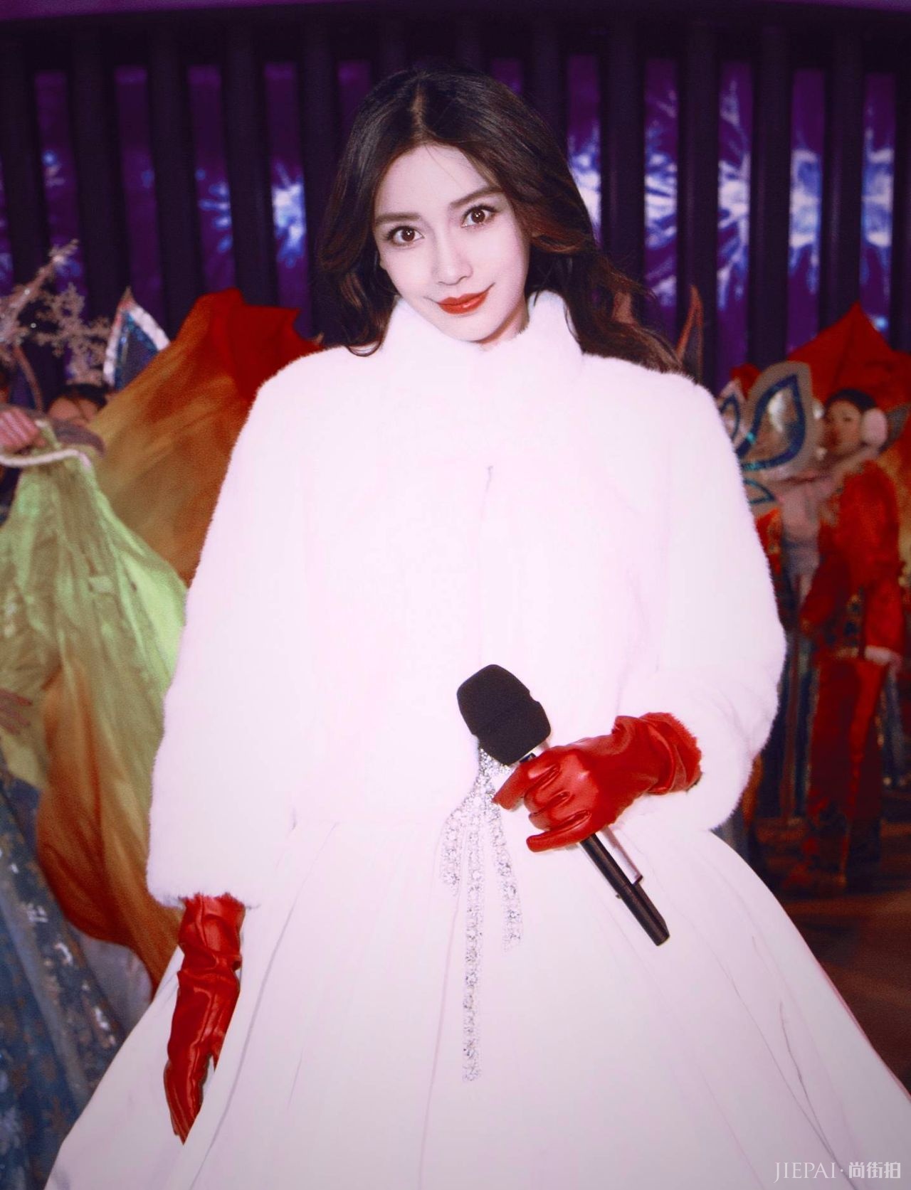 杨颖锁骨精可不是白说的!