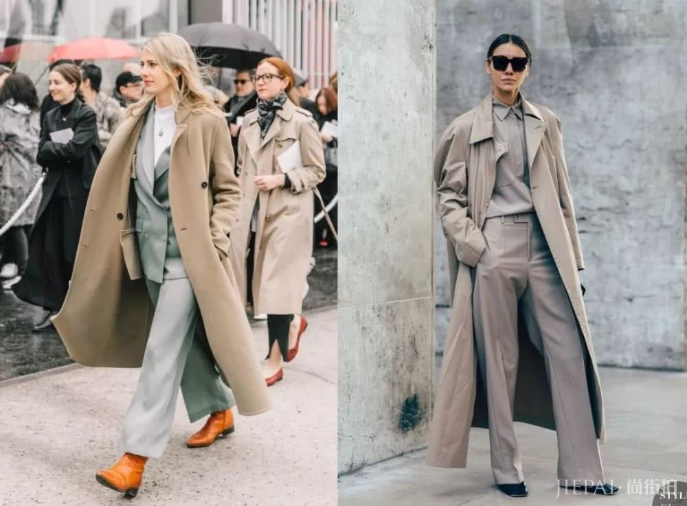 上班的第一天,看欧美街拍“盘”新衣