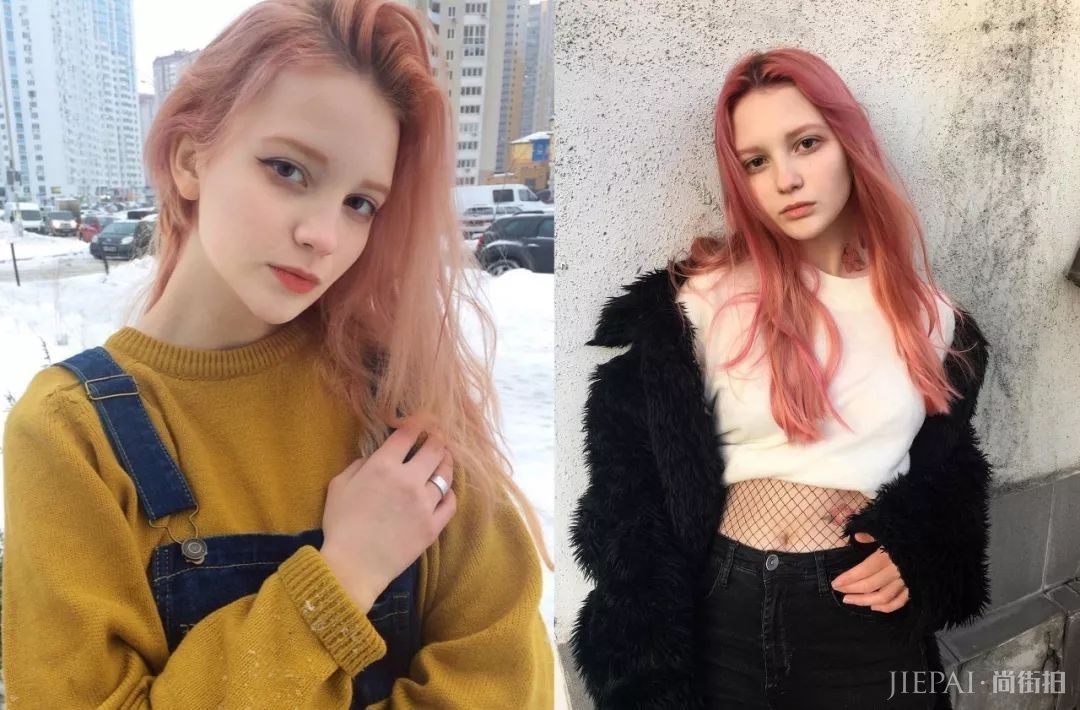 你这辈子不敢染的发色，她全都帮你试了一遍！