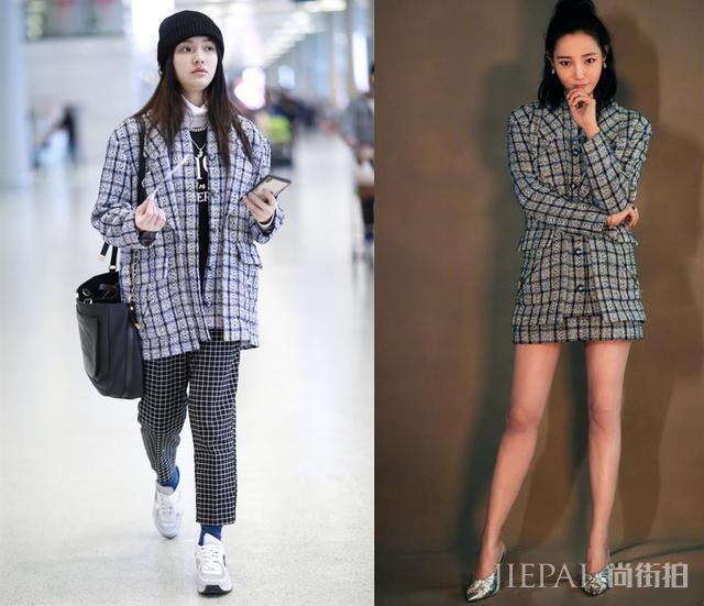 林允白百何同穿6万块的香奈儿,气质确相差甚远