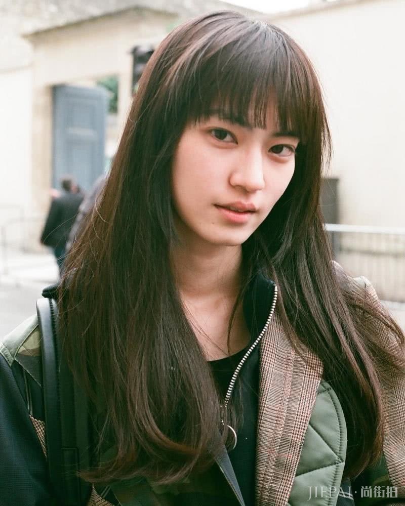 江原美希凭高级颜值圈粉无数,被称为女版小栗旬