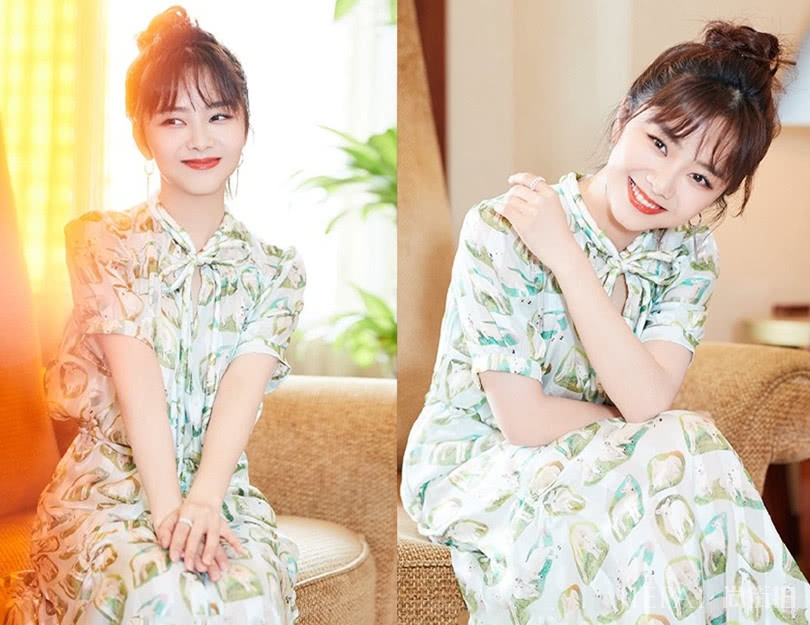 印花裙扮靓走到哪里都被夸好看!