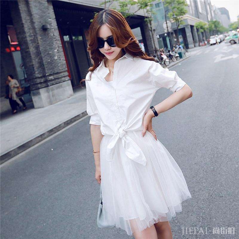 一条纱裙就能轻松搞定春季甜美风格搭配，我们为你做了5个示范