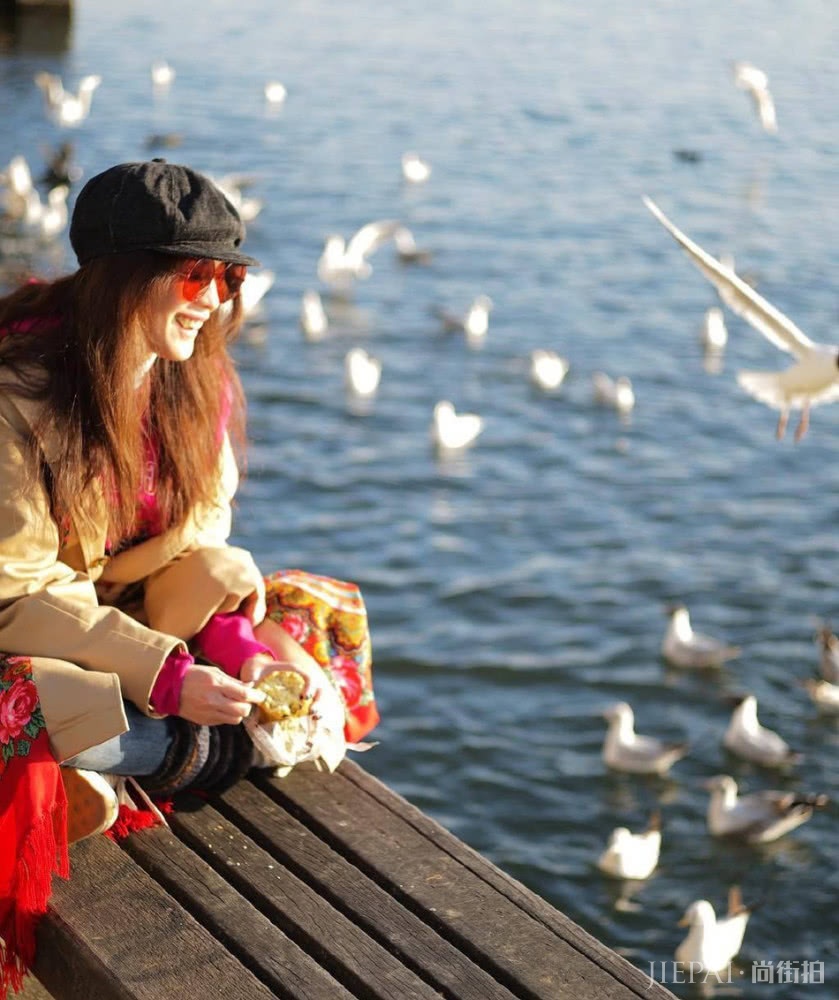 舒淇晒旅行私服，一身造型居然有几十个颜色