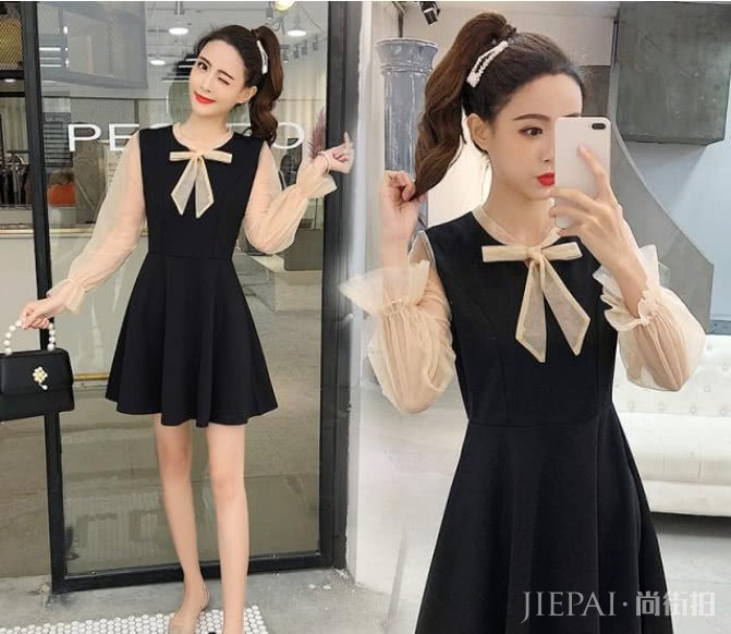 微胖女生穿搭技巧,清新又好看,吸睛还显嫩