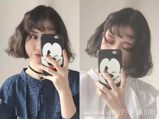 短发这样烫，时髦又减龄