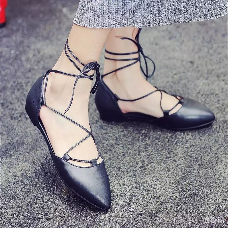 平底鞋这样穿，舒适又貌美！