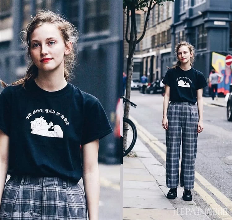 夏季不落俗套的穿搭CP:T恤+阔腿裤,时髦好看才是王道