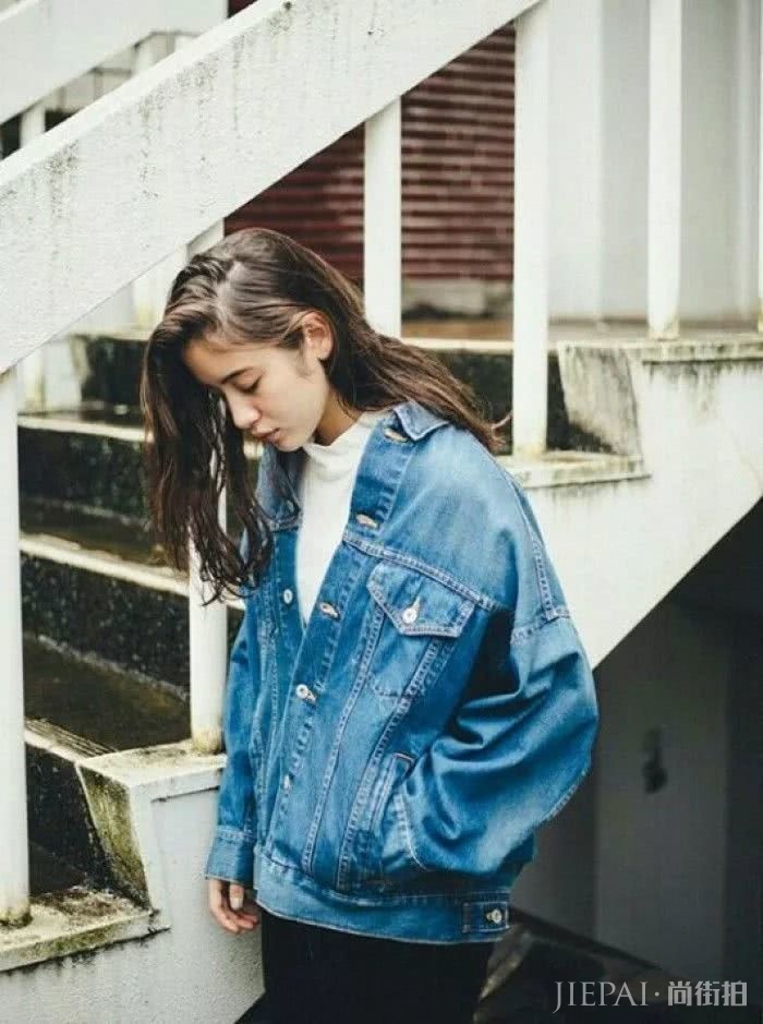 2019春季欧美街拍 牛仔外套原来这样好看