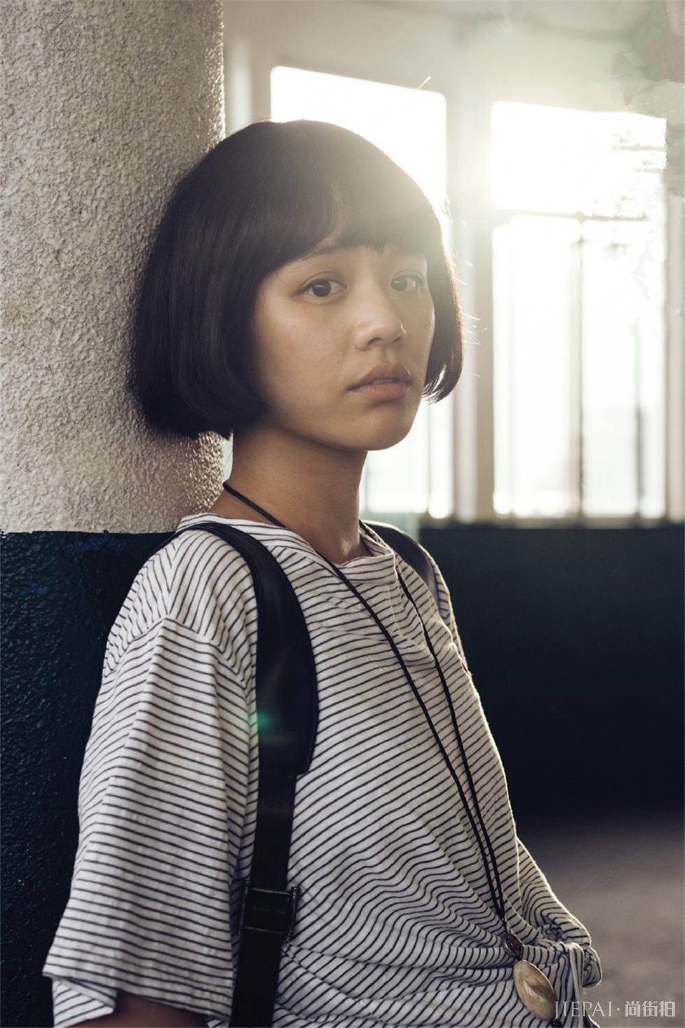 马思纯再演少女,顶蘑菇头难逃颜值挑战,素颜还是很能打