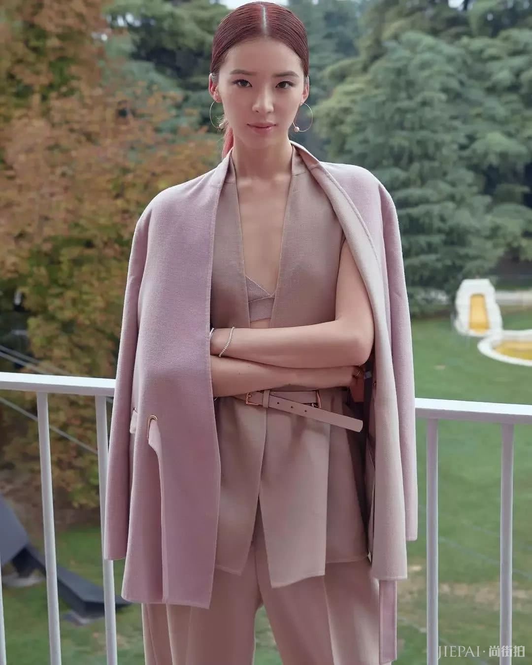 2019春天,时髦精都在穿樱花色