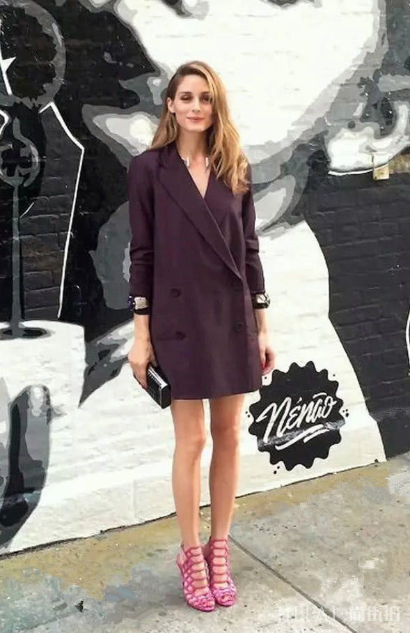 时髦西装裙 拯救你缺失的女人味