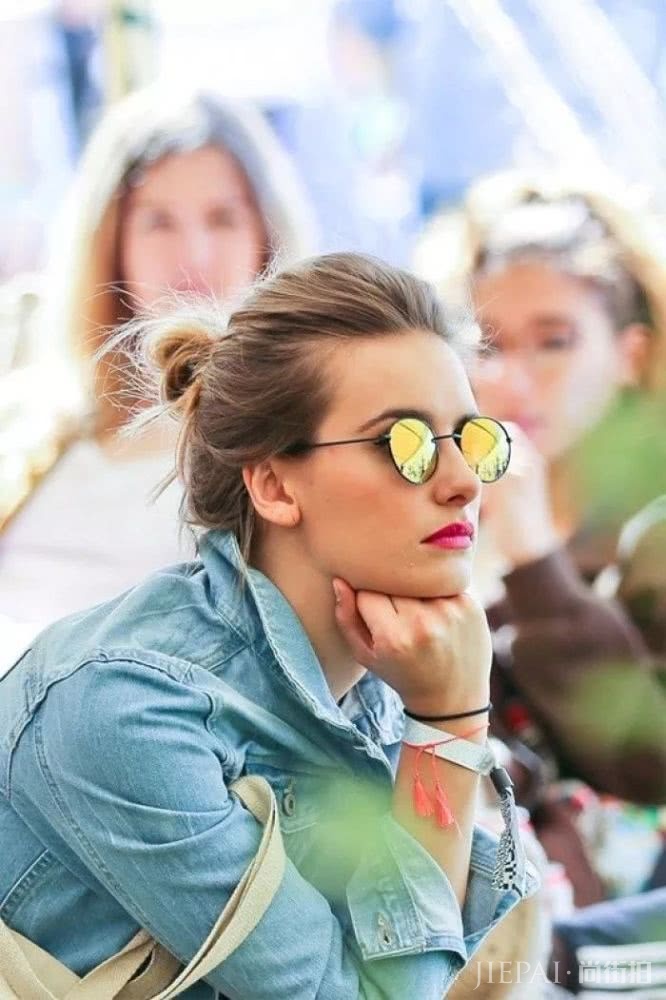 2019春季欧美街拍 牛仔外套原来这样好看