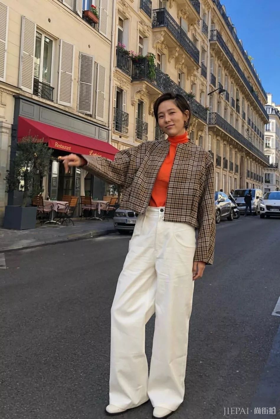 韩国博主金娜英，穿基础款也能搭出范儿