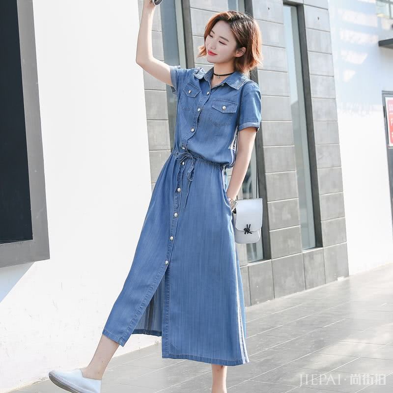 春季选择这6款百搭牛仔裙,好看还显气质