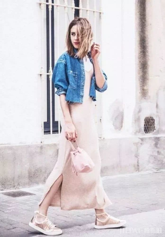 2019春季欧美街拍 牛仔外套原来这样好看