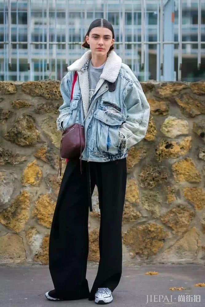 2019春季欧美街拍 牛仔外套原来这样好看