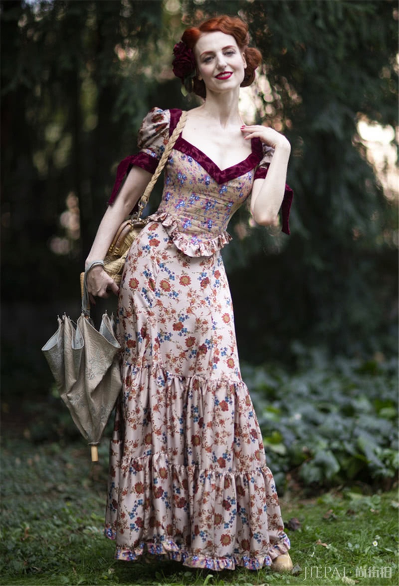 淑女风的草原裙新鲜感十足,小仙女都听说过吗?