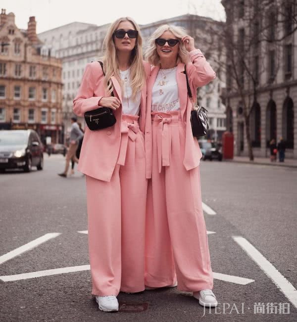 欧美街拍 看小个子姑娘这样穿显高