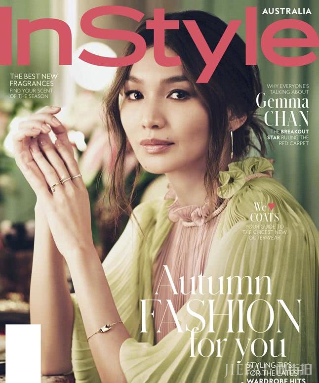 从龙套到女主?华裔新星Gemma大片不断,红毯造型堪称衣架子