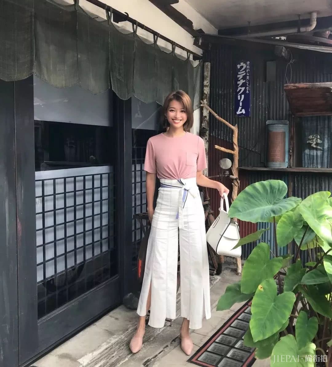 2019春天,时髦精都在穿樱花色