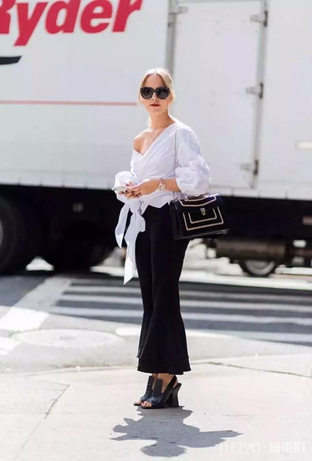 夏季必火的“心机”露肩杀，比一字肩显瘦还时髦！