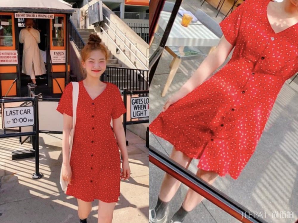 这个韩国女生太会穿衣,自带少女减龄感美的刚刚好