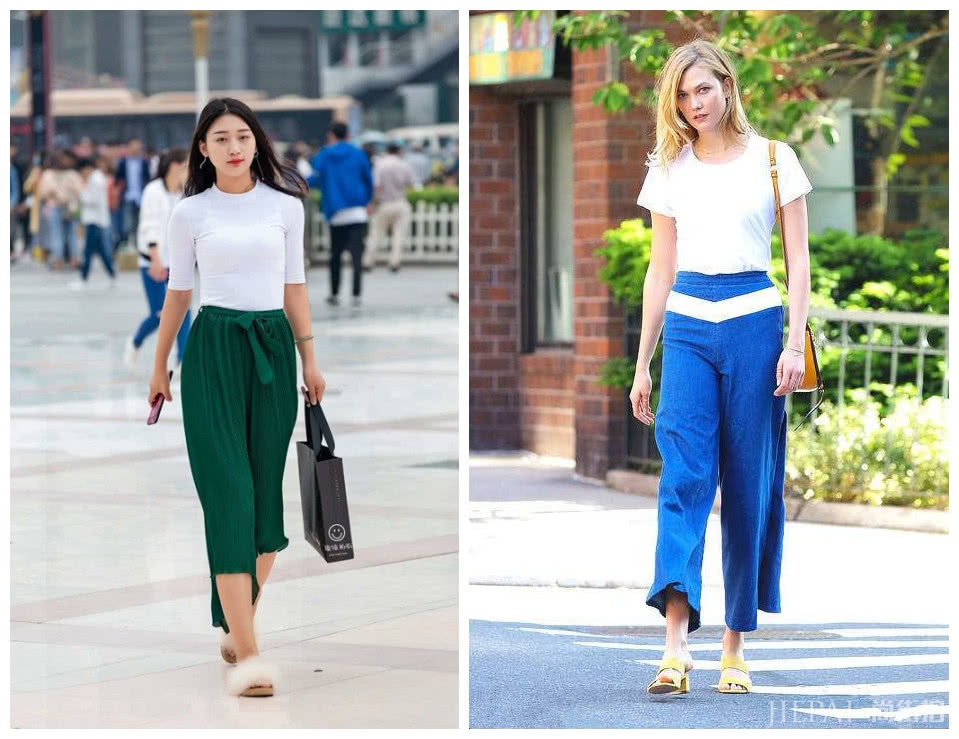 宋妍霏穿基础搭,纯白色短袖搭运动短裤,机场街拍气质真好