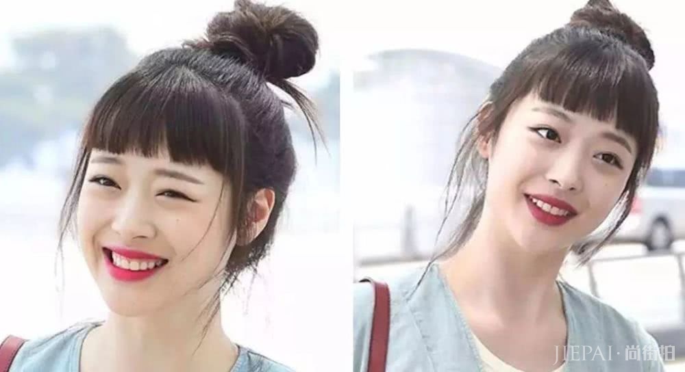 齐刘海有多难驾驭 这次连杨幂也差点hold不住