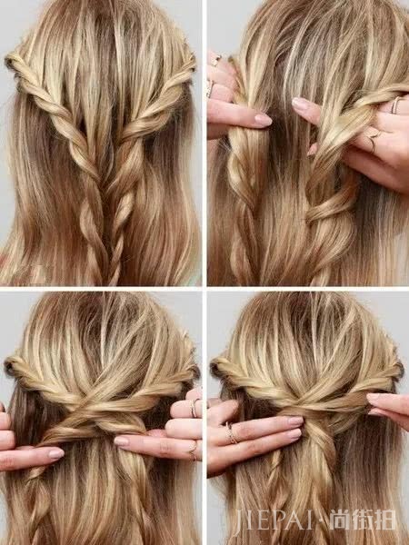 一看就会的仙女编发,这三款特别适合夏日