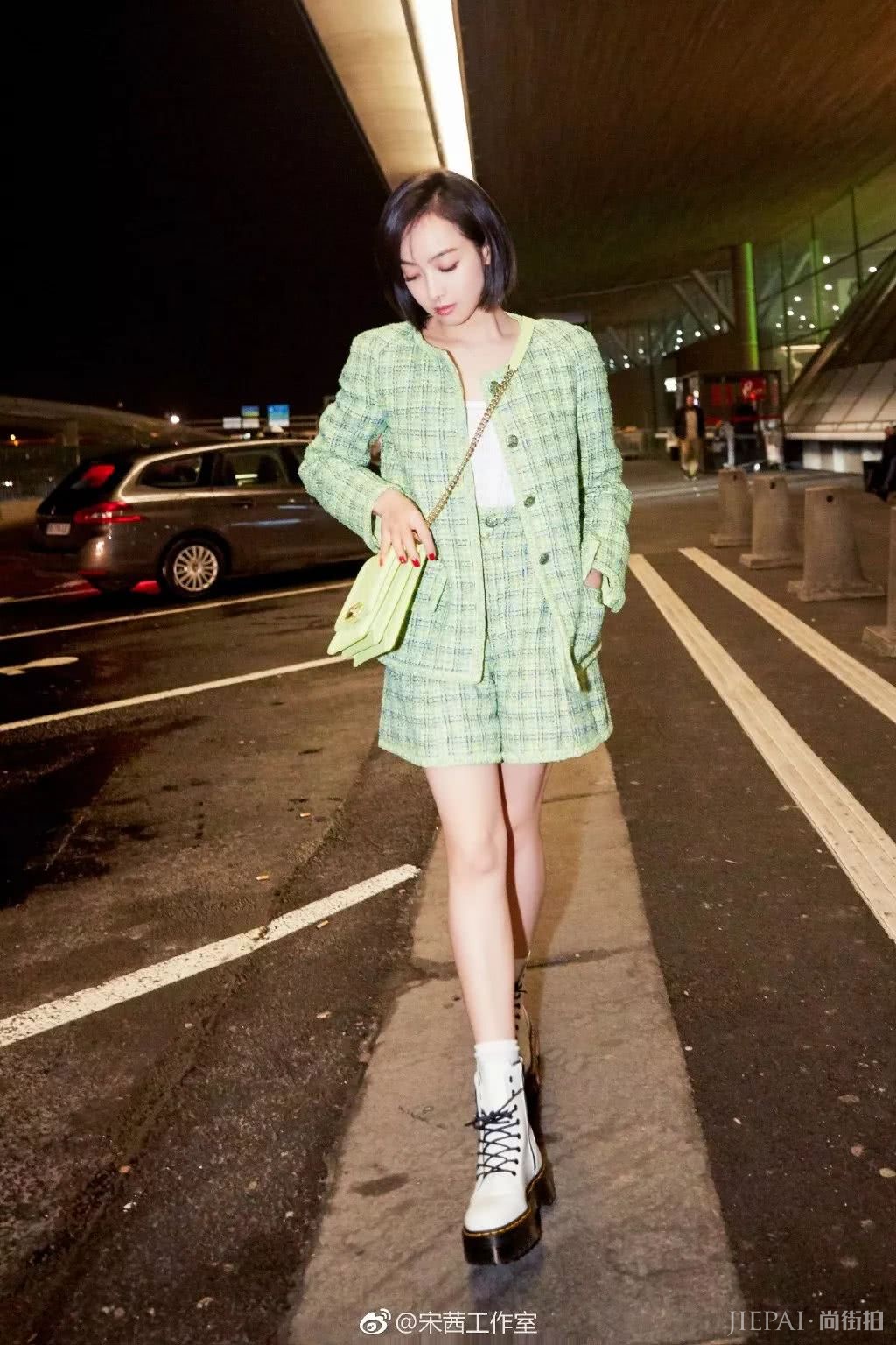 绿色一穿就土?其实穿好了很显白