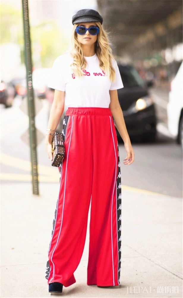 夏天，让糖果色阔腿裤为你增添活力，轻松搭配就很美