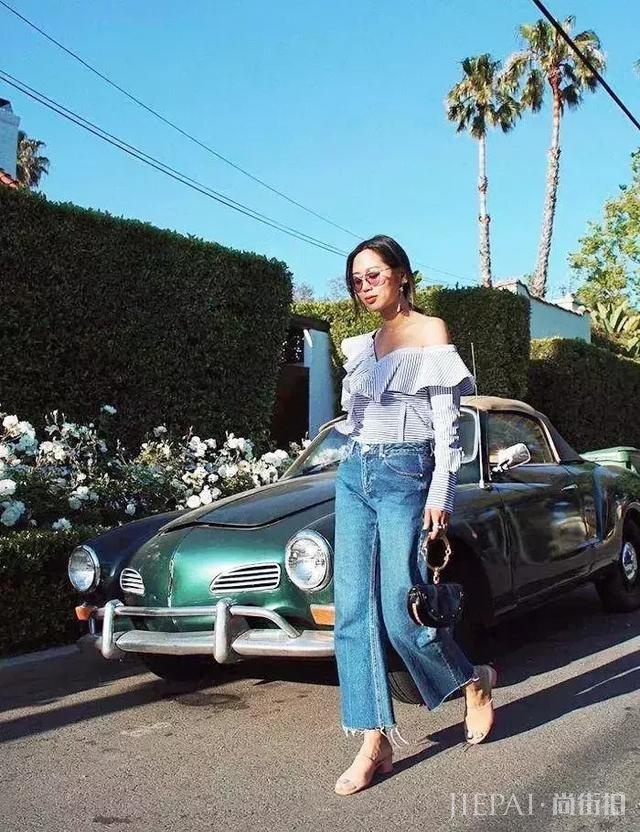 夏季必火的“心机”露肩杀，比一字肩显瘦还时髦！