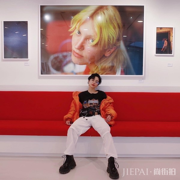 日本模特&DJ Una Kinoco私照合辑:华丽丽的街头混搭风格腔调足!