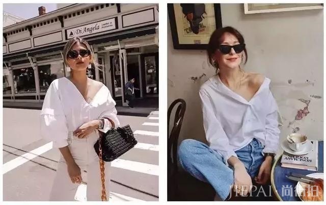 夏季必火的“心机”露肩杀，比一字肩显瘦还时髦！