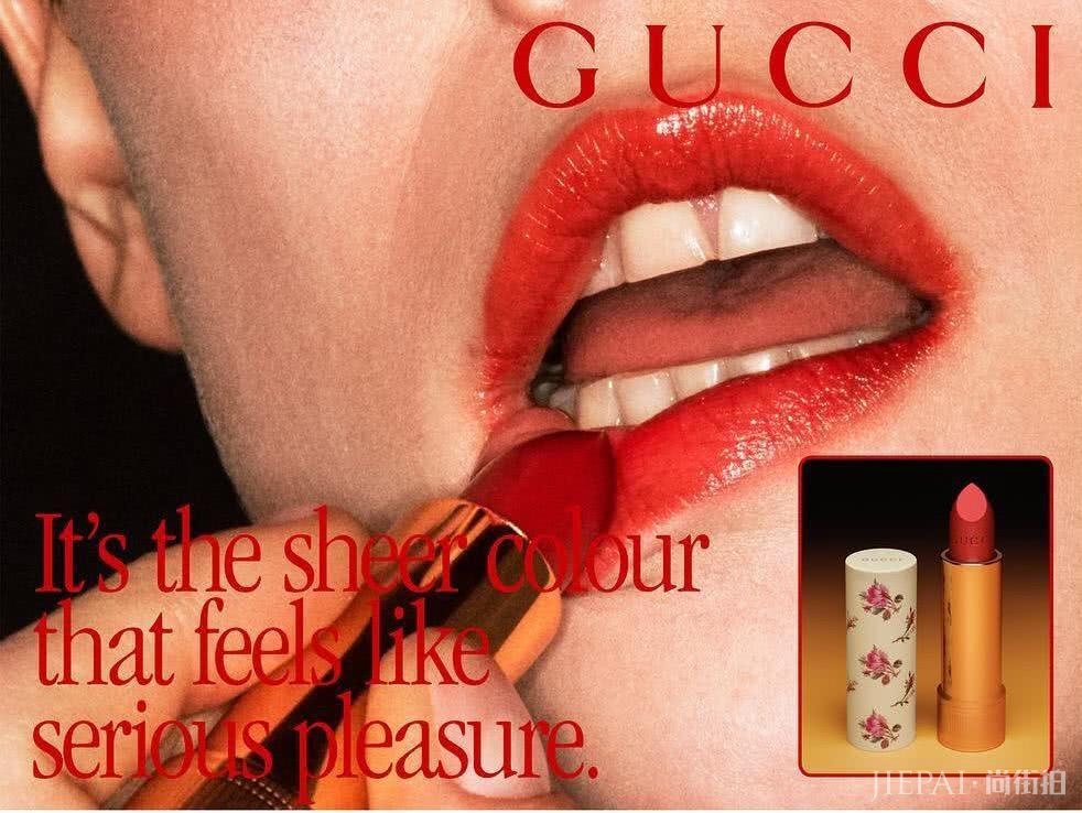 GUCCI重拾彩妆，画风诡异为博眼球？大牌为何爱用牙缝模特？