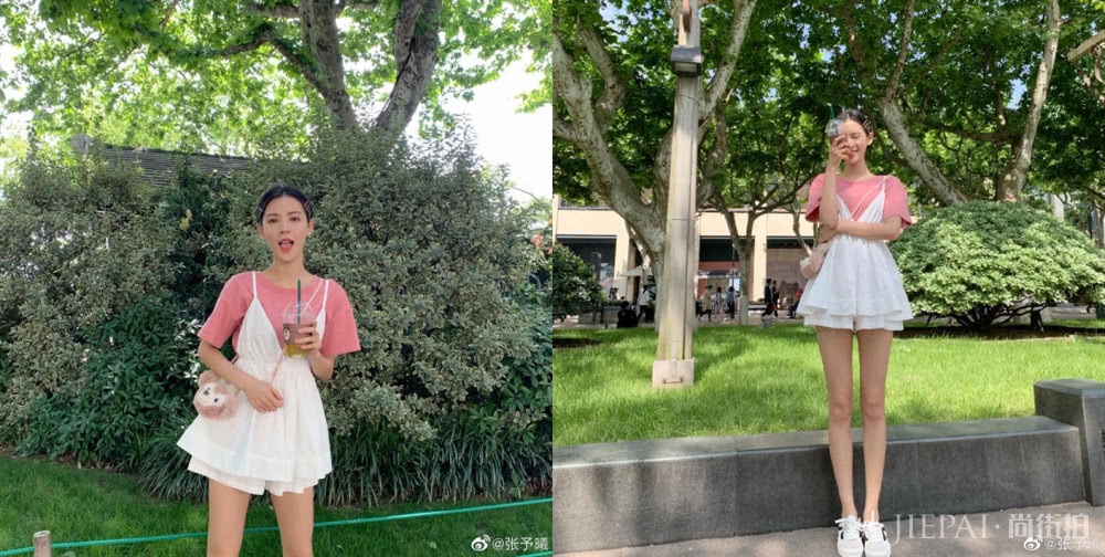 王思聪前女友张予曦晒美照网红味太浓