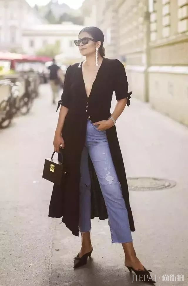 裙子搭配裤子，2019年夏天最时尚的穿法