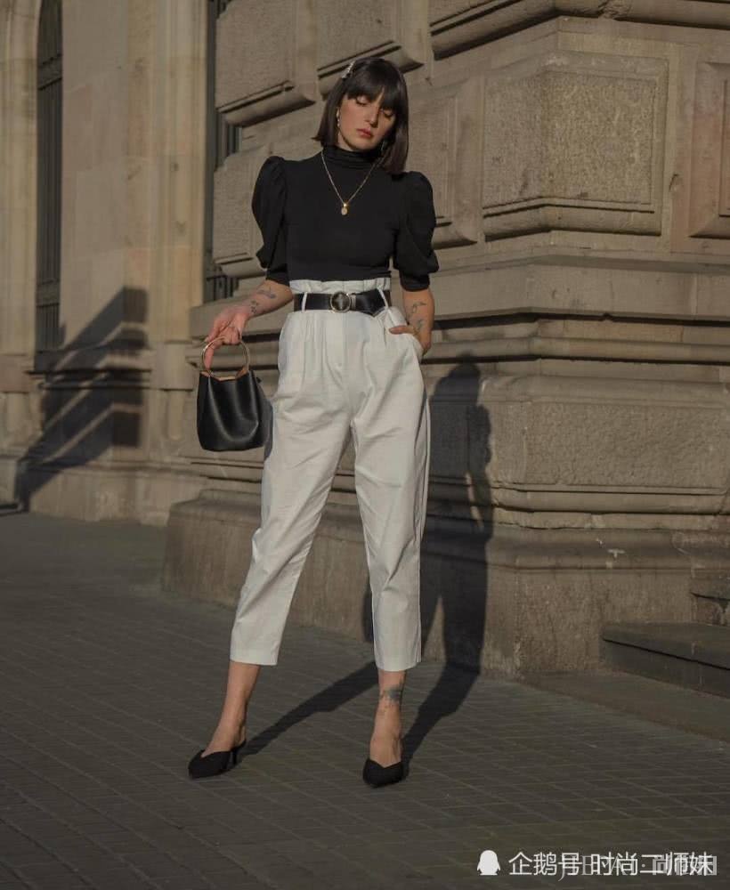 夏天的搭配越简单越高级!素色风这样穿清新又有女人味